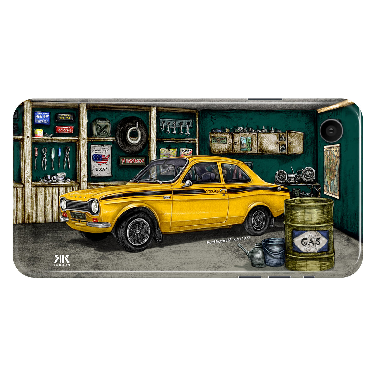 Ford Mexico 1972 (Yellow) - Snap Case - iphone-xr