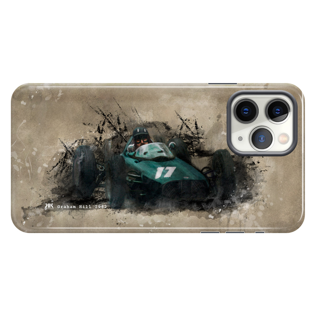 Graham Hill BRM 1962 F1 Car Phone Case - Tough Case - iphone-11-pro