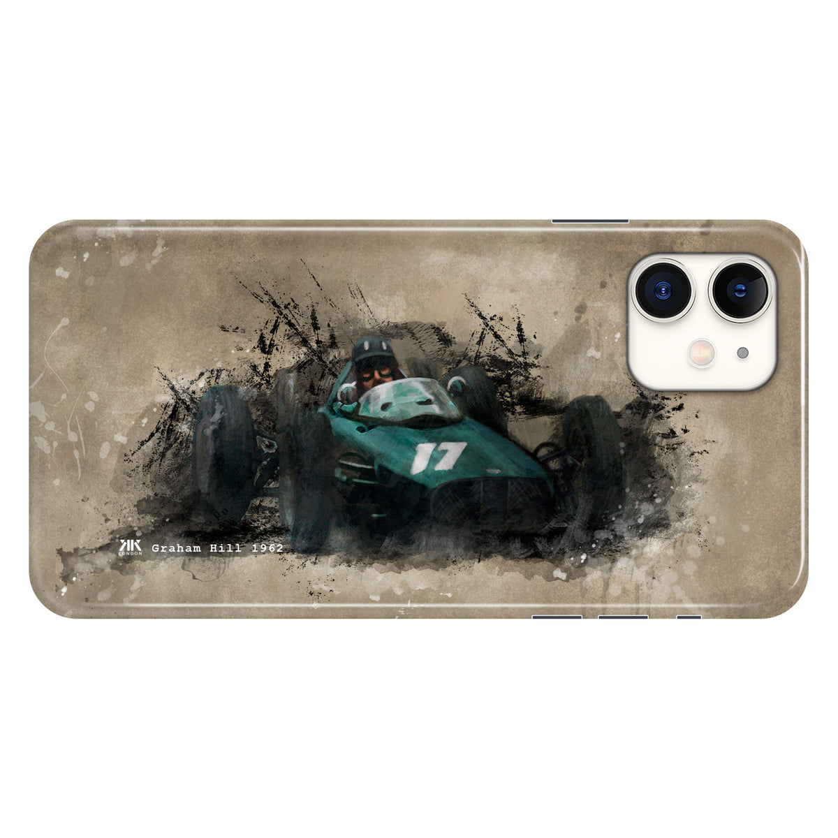 Graham Hill BRM 1962 F1 Car Phone Case - Snap Case - iphone-11