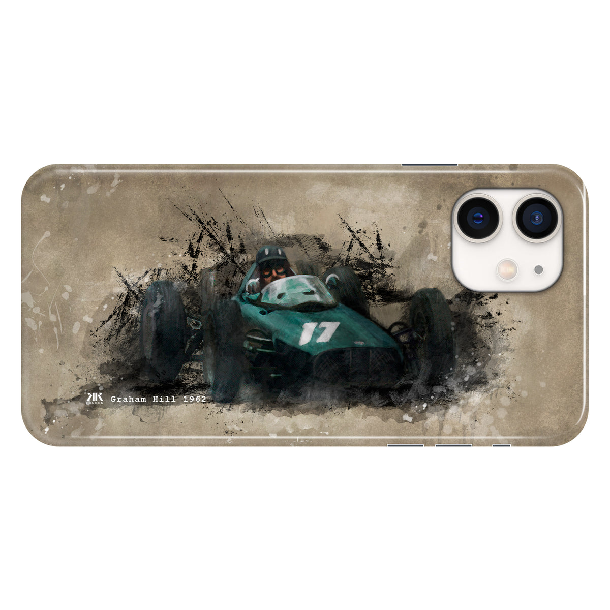 Graham Hill BRM 1962 F1 Car Phone Case - Snap Case - iphone-12