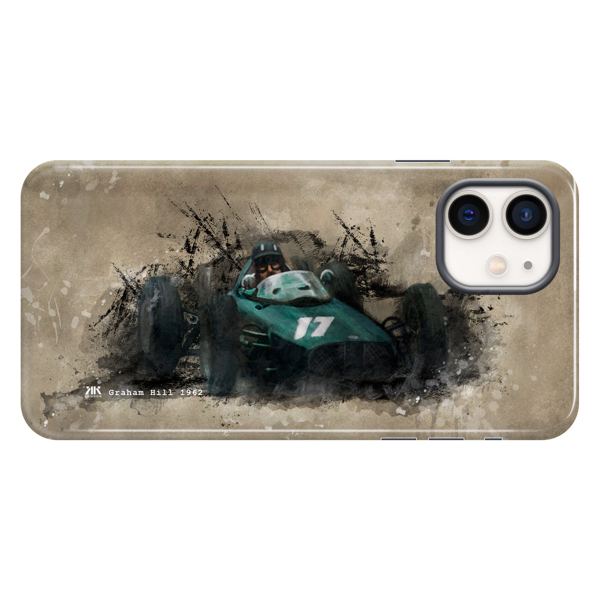 Graham Hill BRM 1962 F1 Car Phone Case - Tough Case - iphone-12
