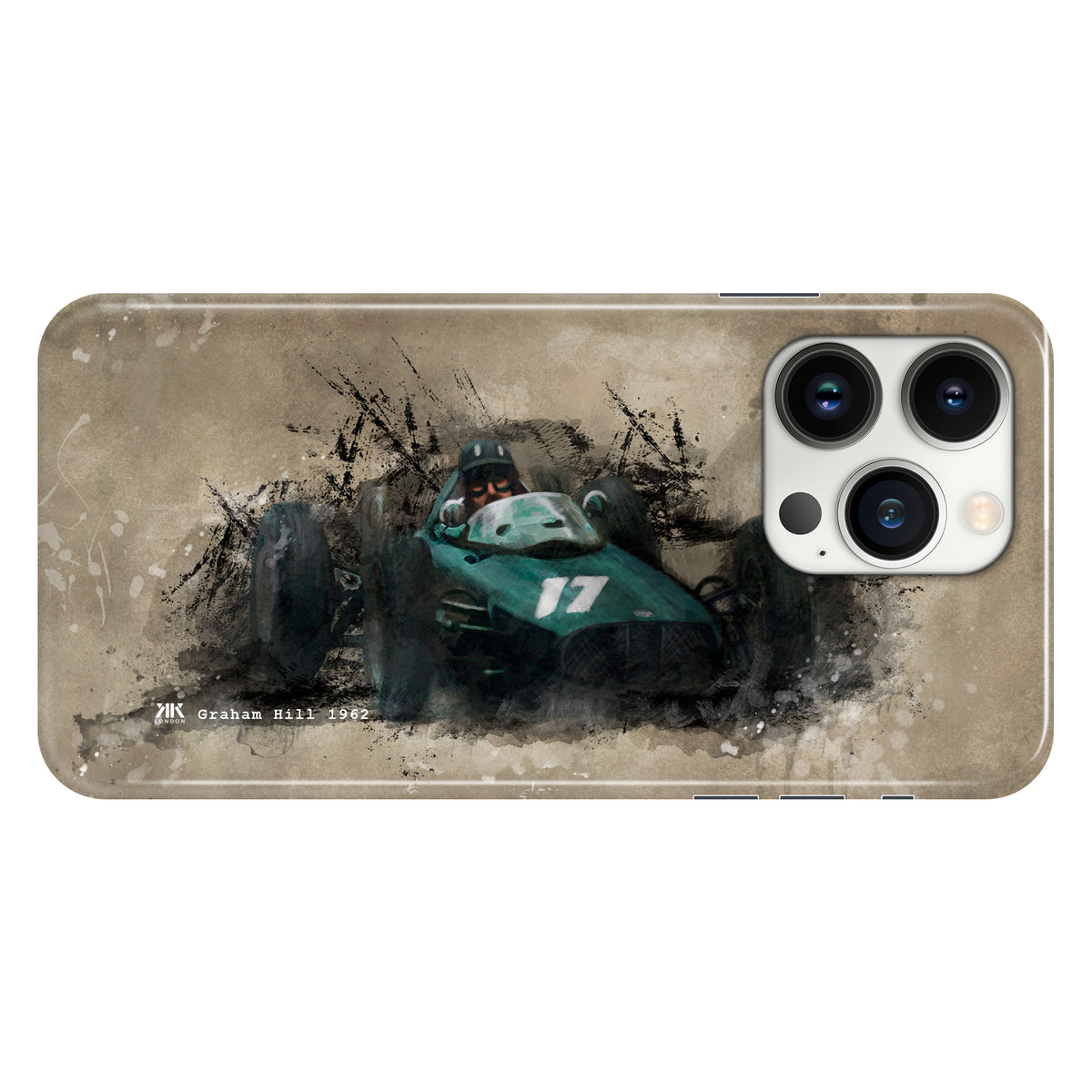 Graham Hill BRM 1962 F1 Car Phone Case - Snap Case - iphone-13-pro