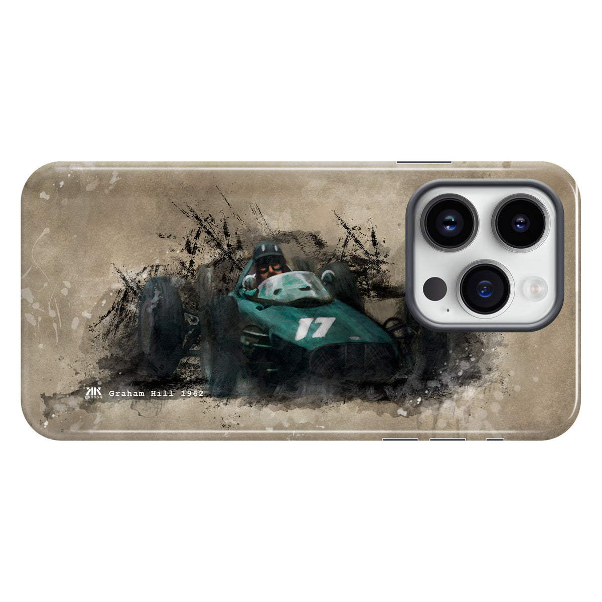 Graham Hill BRM 1962 F1 Car Phone Case - Tough Case - iphone-14-pro