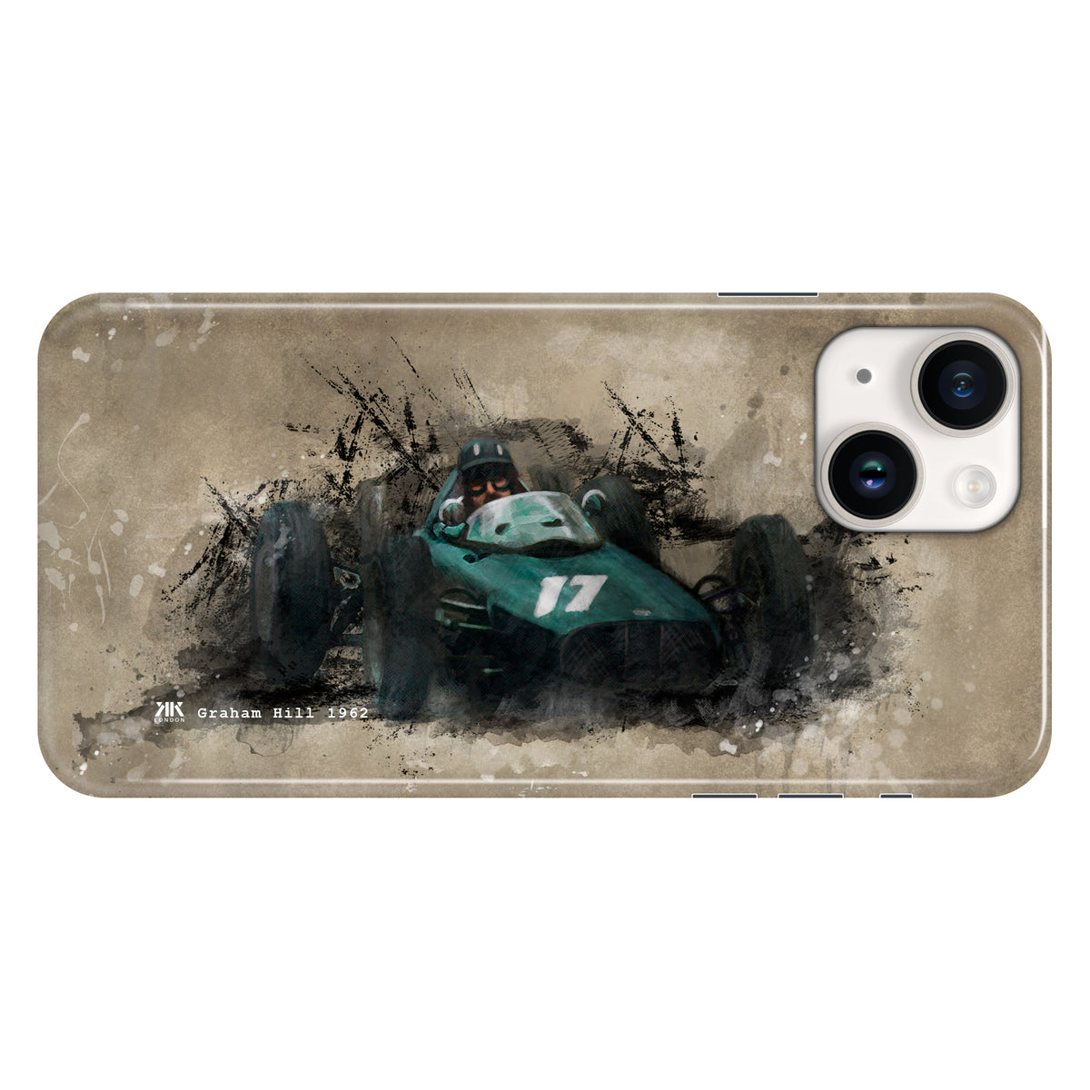 Graham Hill BRM 1962 F1 Car Phone Case - Snap Case - iphone-14
