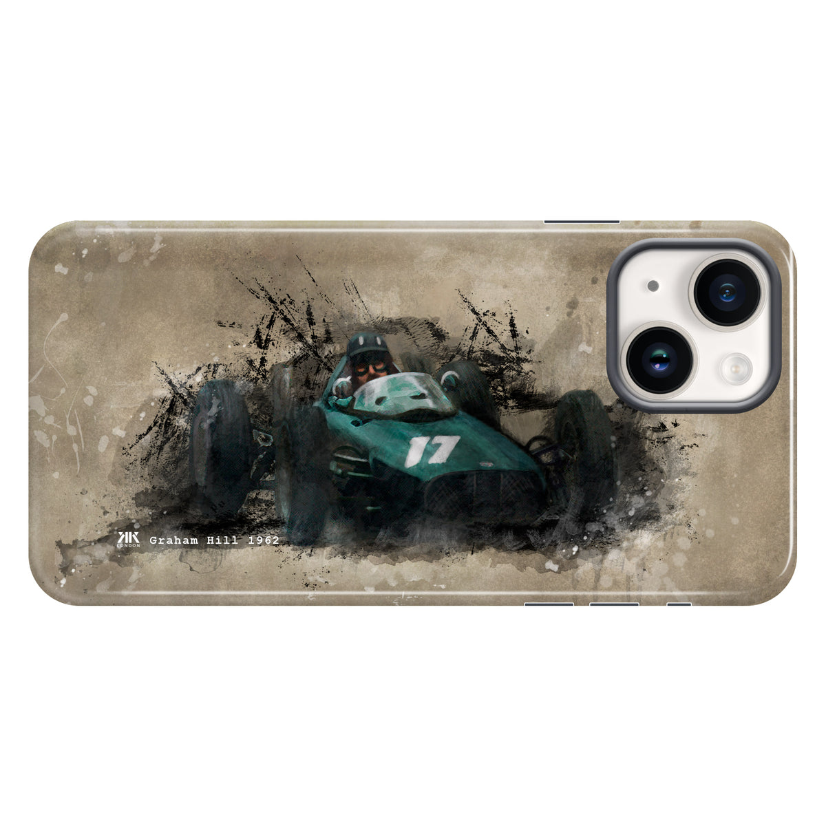 Graham Hill BRM 1962 F1 Car Phone Case - Tough Case - iphone-14