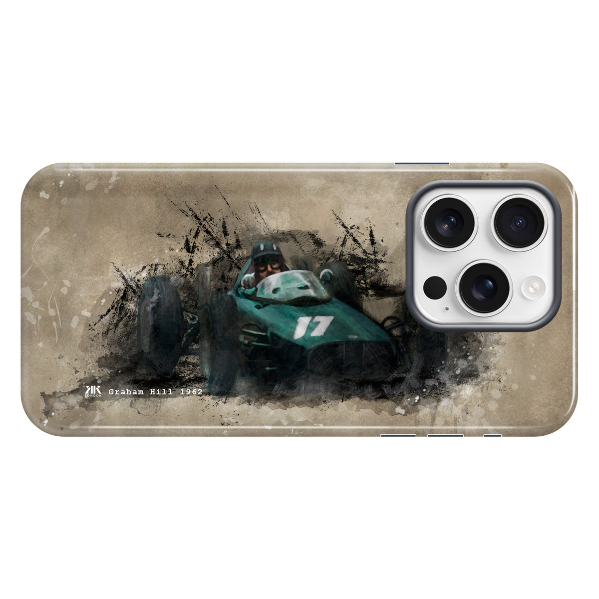 Graham Hill BRM 1962 F1 Car Phone Case - Tough Case - iphone-16-pro