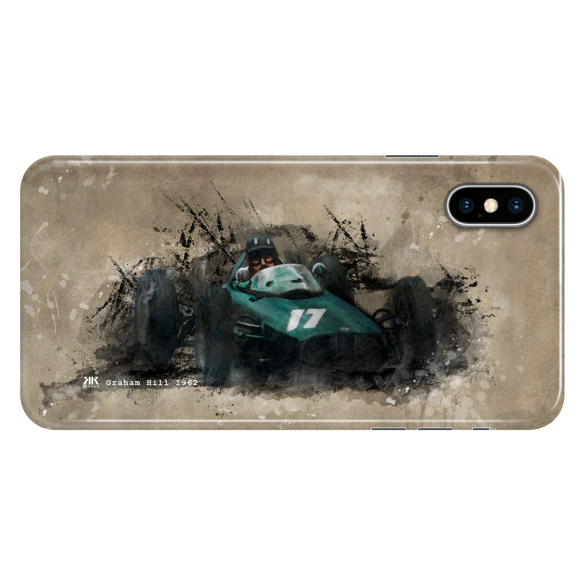 Graham Hill BRM 1962 F1 Car Phone Case - Snap Case - iphone-x