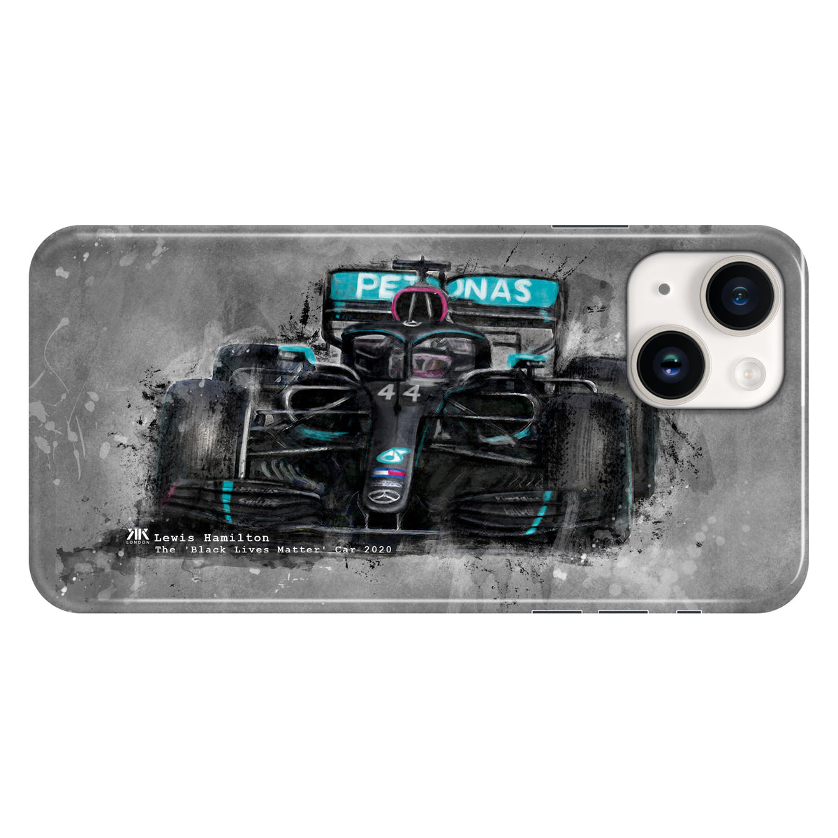 Hamilton Mercedes Black Lives Matter 2020 F1 Car Phone Case - Snap Case - iphone-14