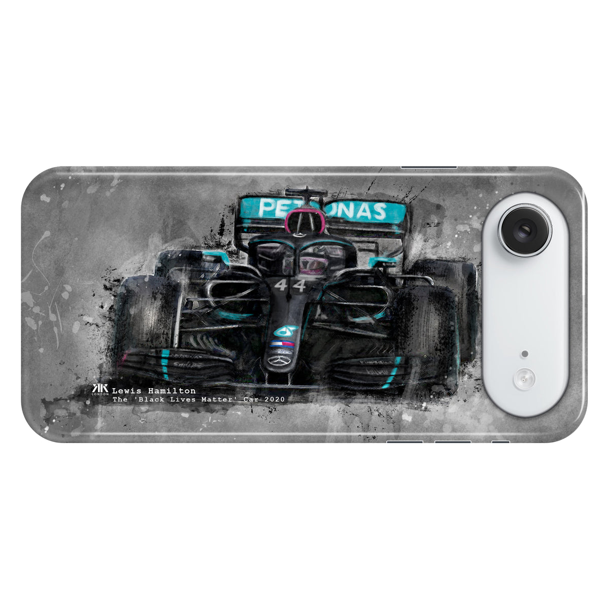Hamilton Mercedes Black Lives Matter 2020 F1 Car Phone Case - Snap Case - iphone-17-air
