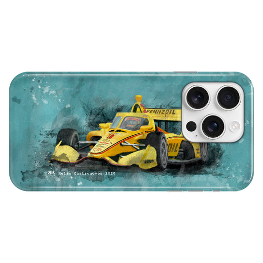 Helio Castroneves IndyCar Series Phone Case - Snap Case - iphone-16-pro