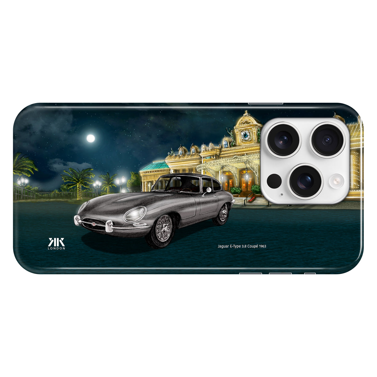 Jaguar E-Type 3.8 Coupe 1963 - Snap Case - iphone-16-pro