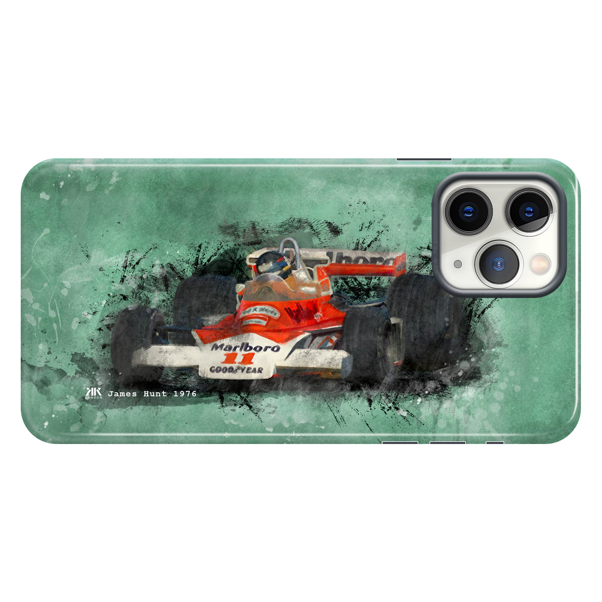 James Hunt McLaren 1976 F1 Car Phone Case - Tough Case - iphone-11-pro