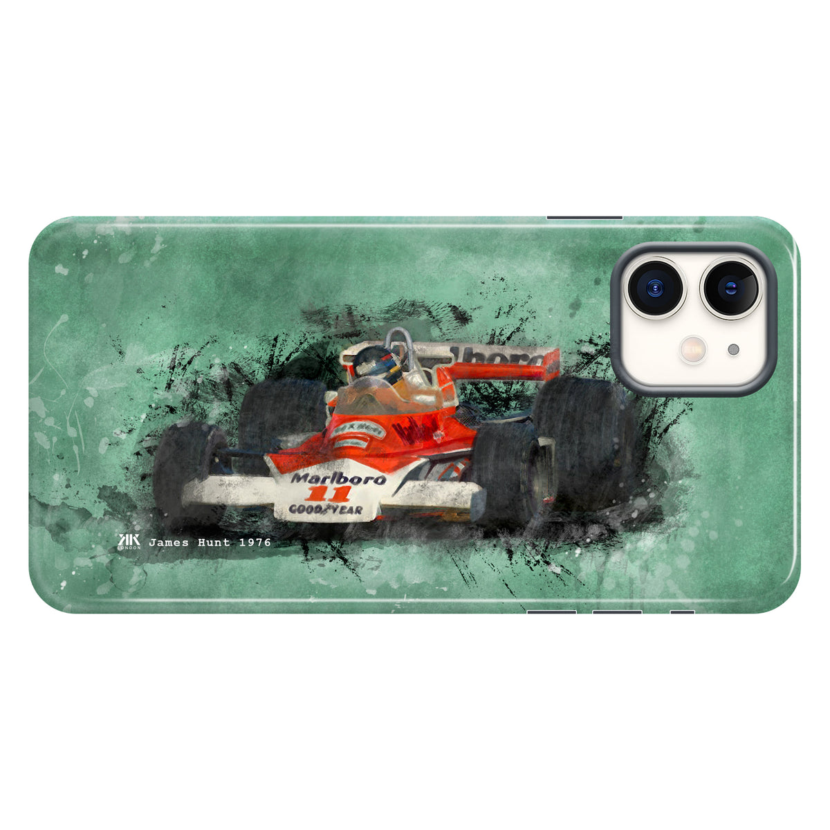 James Hunt McLaren 1976 F1 Car Phone Case - Tough Case - iphone-11
