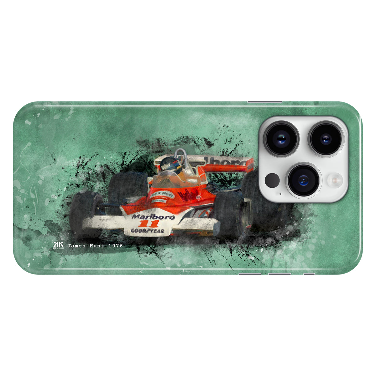 James Hunt McLaren 1976 F1 Car Phone Case - Snap Case - iphone-14-pro