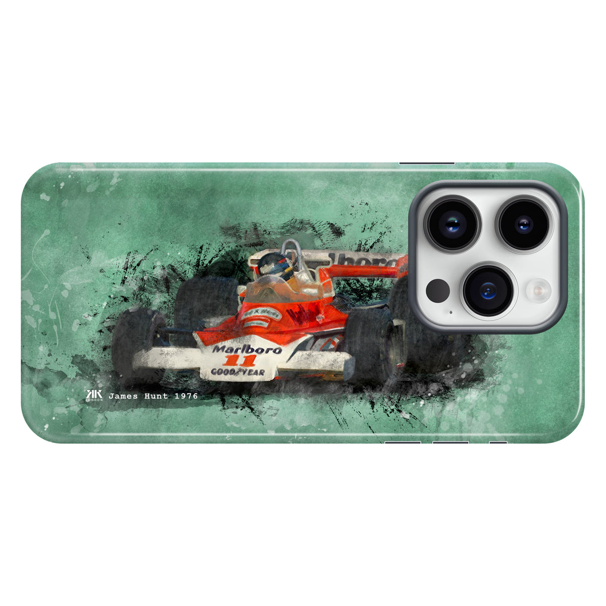 James Hunt McLaren 1976 F1 Car Phone Case - Tough Case - iphone-14-pro