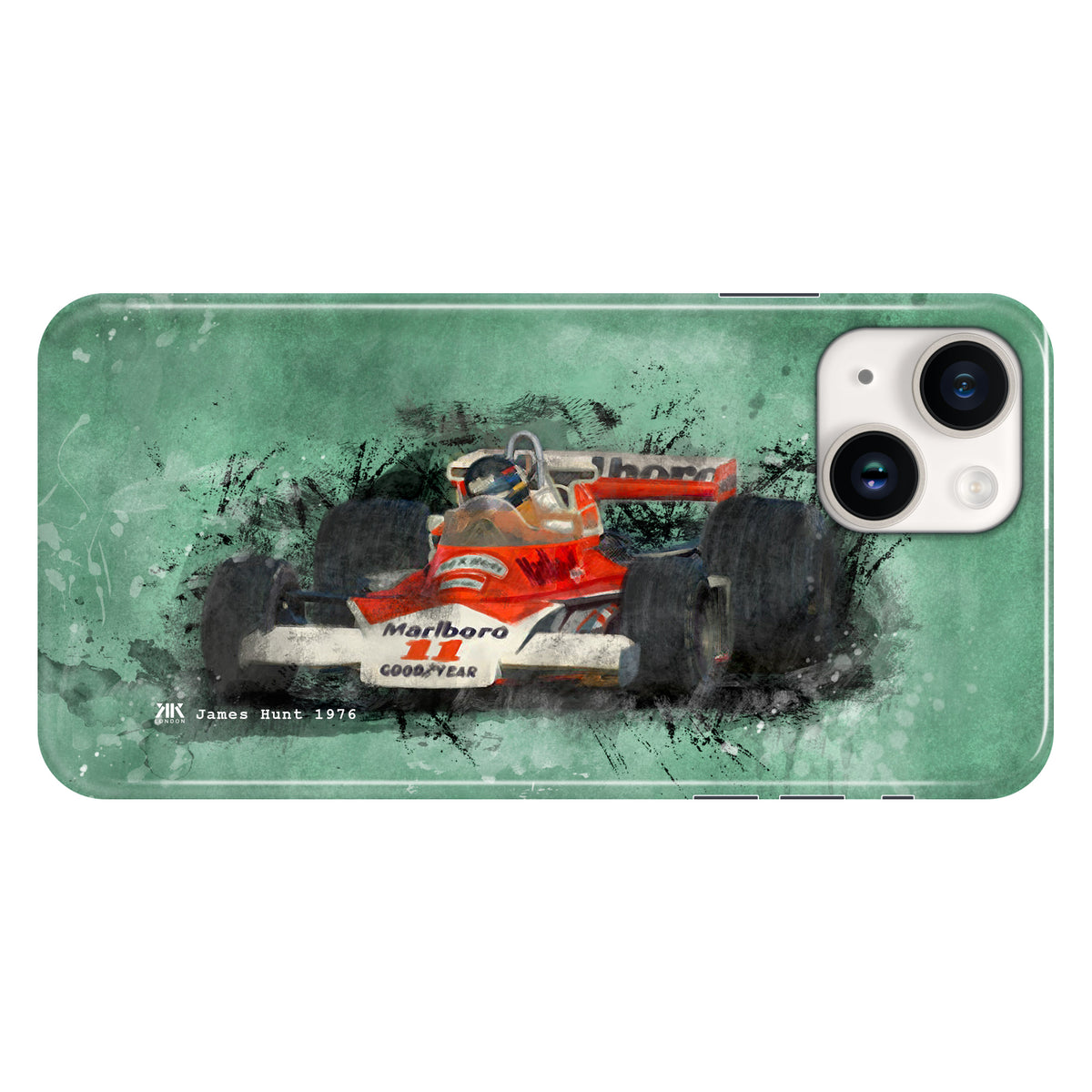 James Hunt McLaren 1976 F1 Car Phone Case - Snap Case - iphone-14