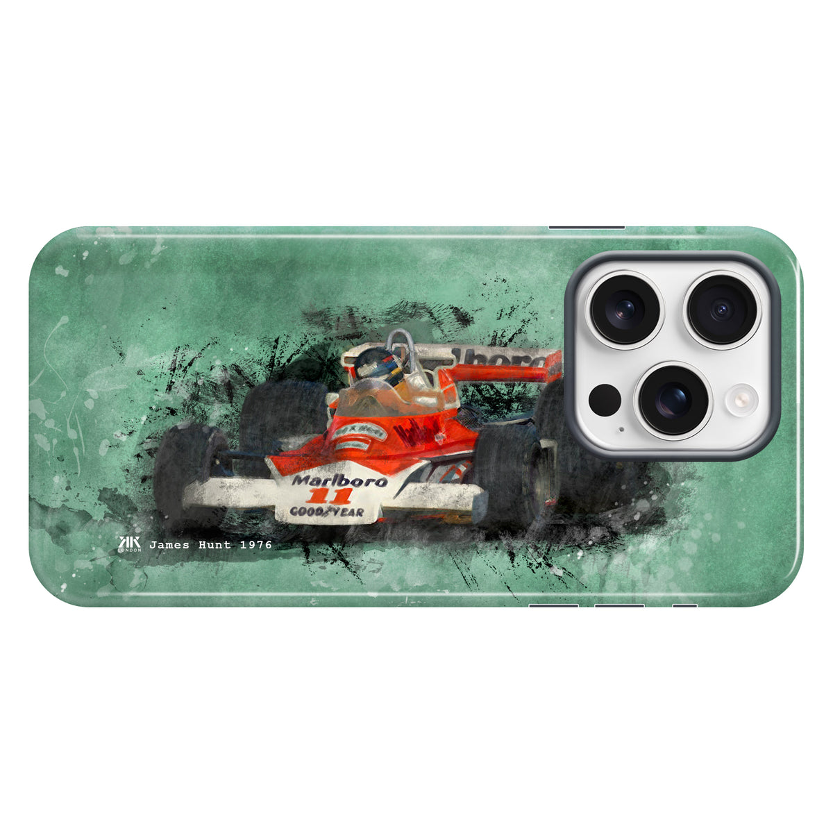 James Hunt McLaren 1976 F1 Car Phone Case - Tough Case - iphone-16-pro