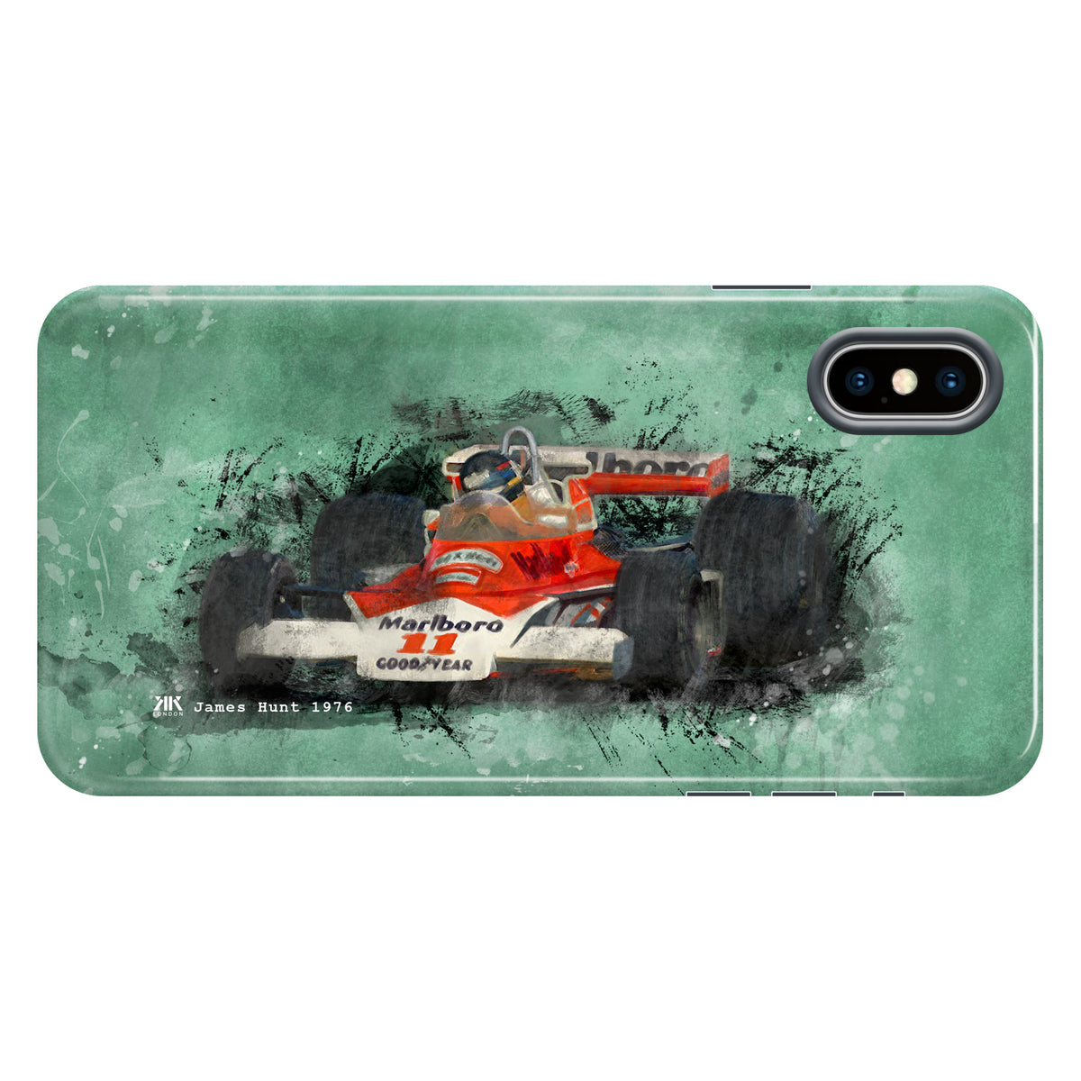 James Hunt McLaren 1976 F1 Car Phone Case - Tough Case - iphone-x