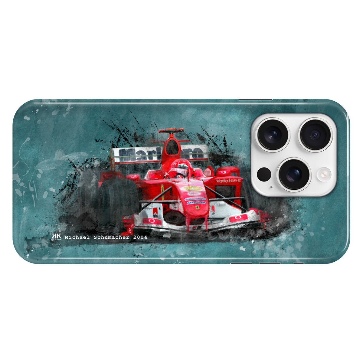 Michael Schumacher Ferrari 2004 F1 Car Phone Case - Snap Case - iphone-16-pro