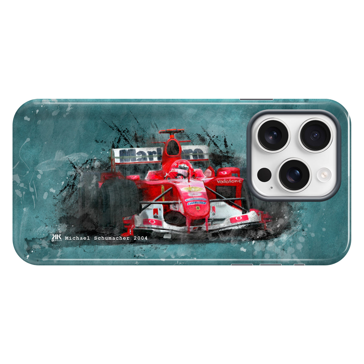 Michael Schumacher Ferrari 2004 F1 Car Phone Case - Tough Case - iphone-16-pro