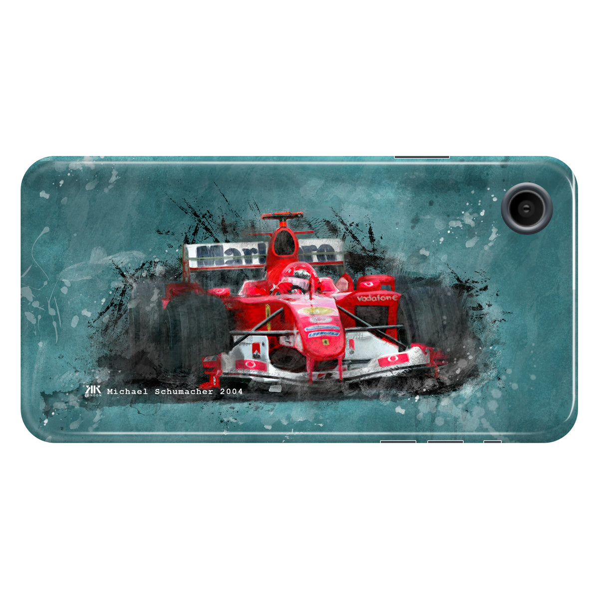Michael Schumacher Ferrari 2004 F1 Car Phone Case - Tough Case - iphone-xr