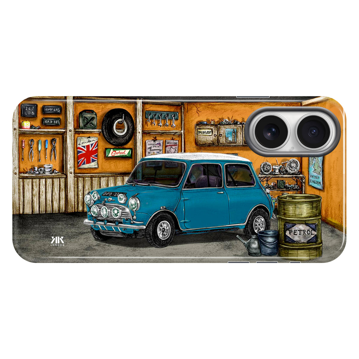 Mini Classic Cooper S Surf Blue - Tough Case - iphone-16