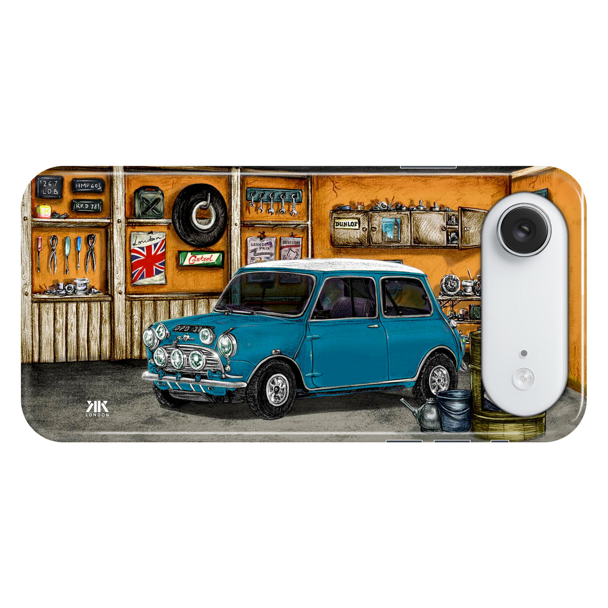 Mini Classic Cooper S Surf Blue - Snap Case - iphone-17-air