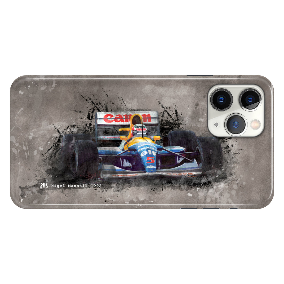 Nigel Mansell Williams Renault 1992 F1 Car Phone Case - Snap Case - iphone-11-pro