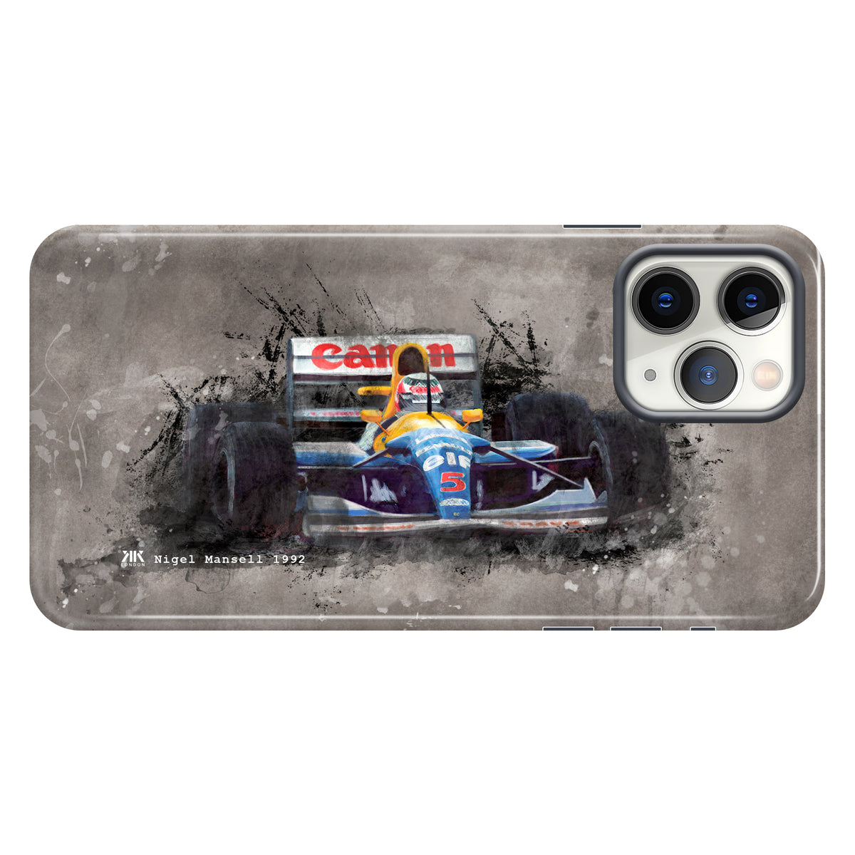 Nigel Mansell Williams Renault 1992 F1 Car Phone Case - Tough Case - iphone-11-pro