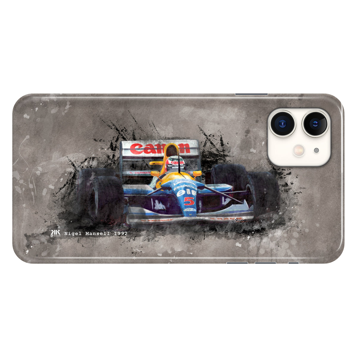 Nigel Mansell Williams Renault 1992 F1 Car Phone Case - Snap Case - iphone-11