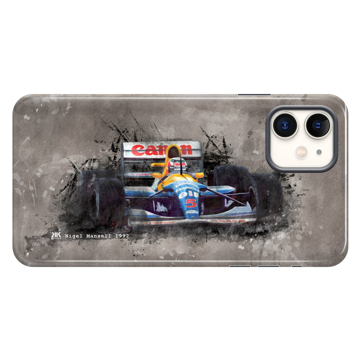 Nigel Mansell Williams Renault 1992 F1 Car Phone Case - Tough Case - iphone-11