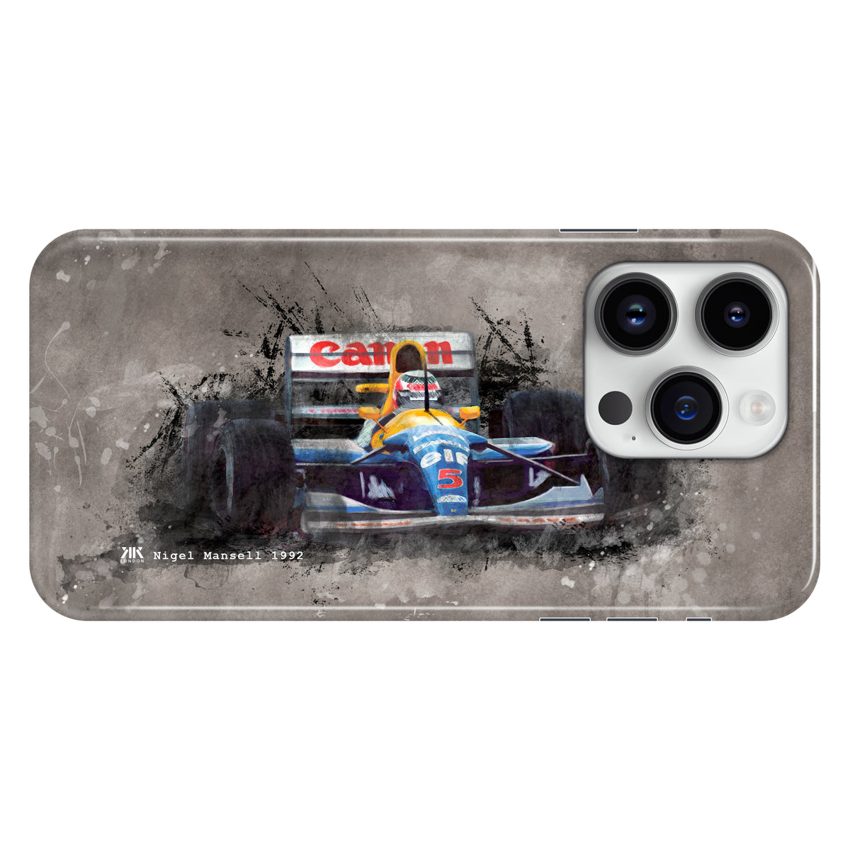Nigel Mansell Williams Renault 1992 F1 Car Phone Case - Snap Case - iphone-14-pro