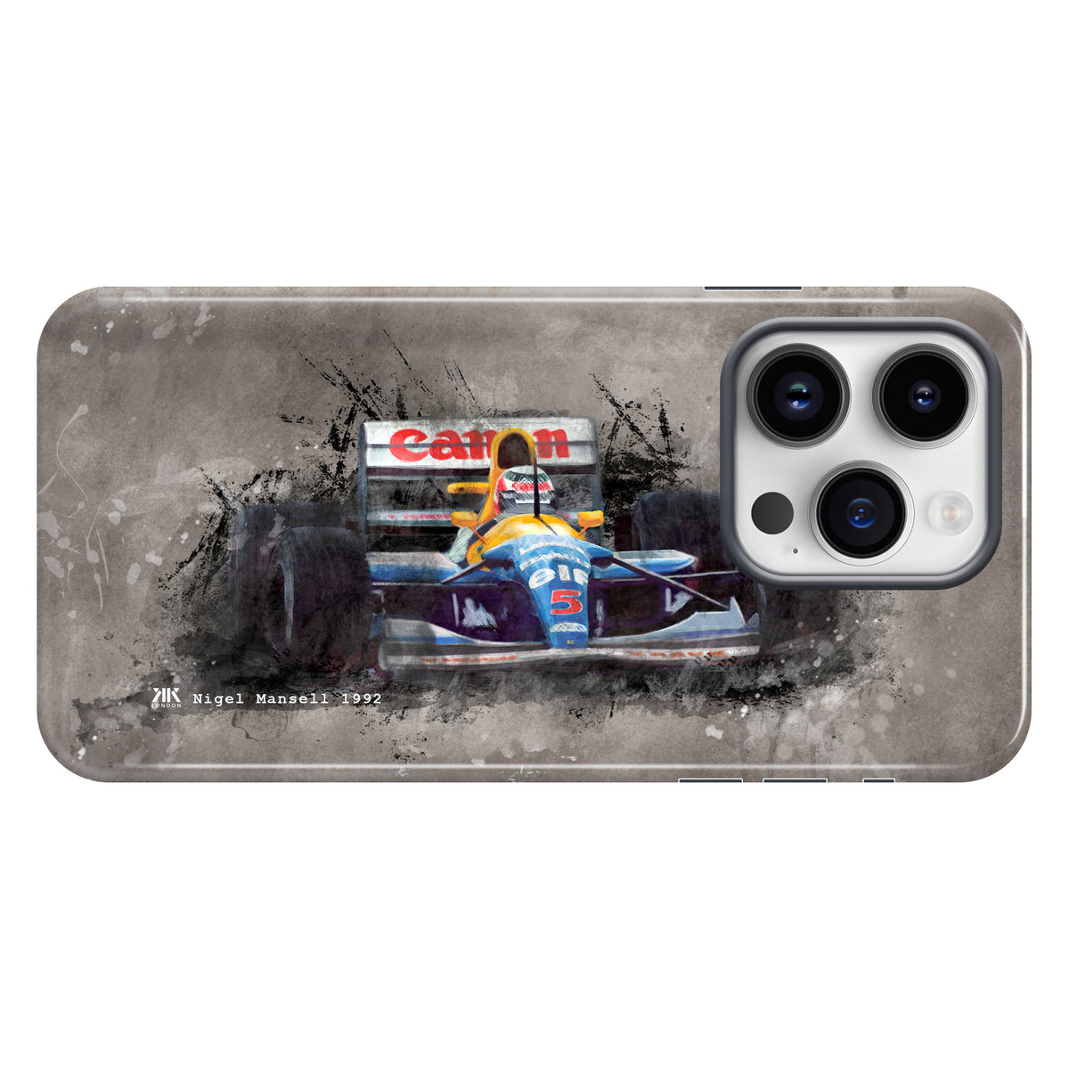 Nigel Mansell Williams Renault 1992 F1 Car Phone Case - Tough Case - iphone-14-pro