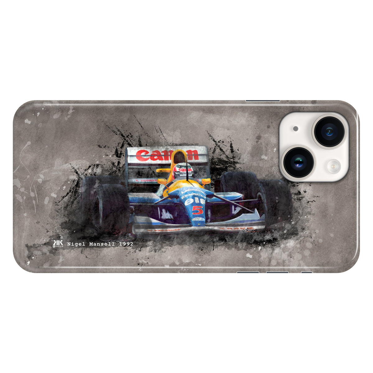 Nigel Mansell Williams Renault 1992 F1 Car Phone Case - Snap Case - iphone-14