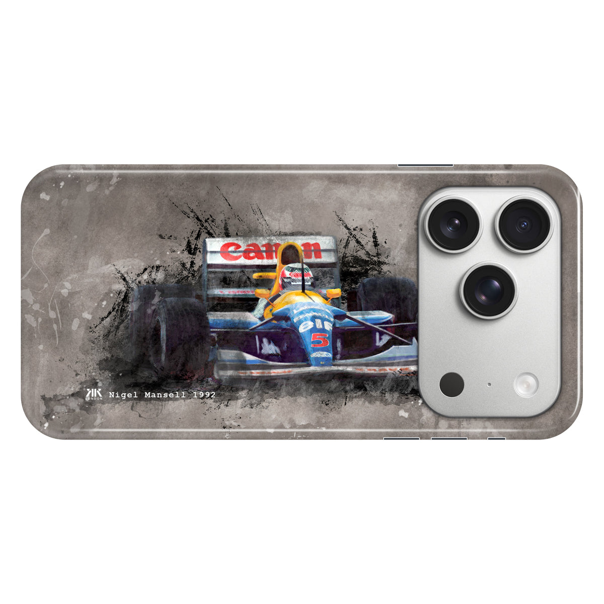 Nigel Mansell Williams Renault 1992 F1 Car Phone Case - Snap Case - iphone-17-pro