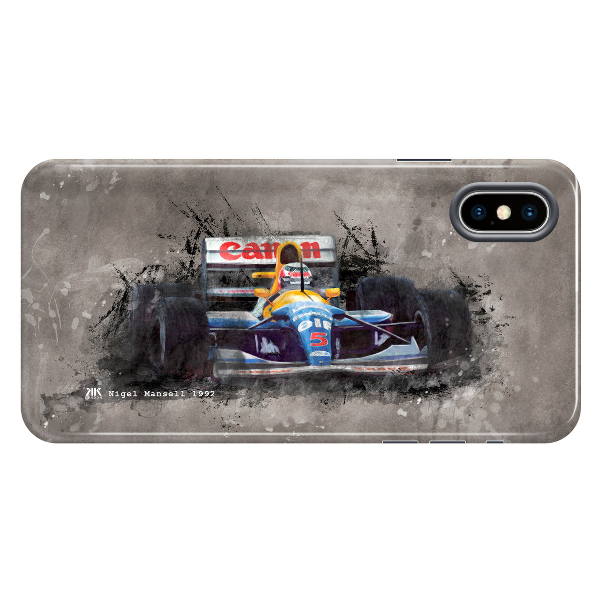 Nigel Mansell Williams Renault 1992 F1 Car Phone Case - Tough Case - iphone-x