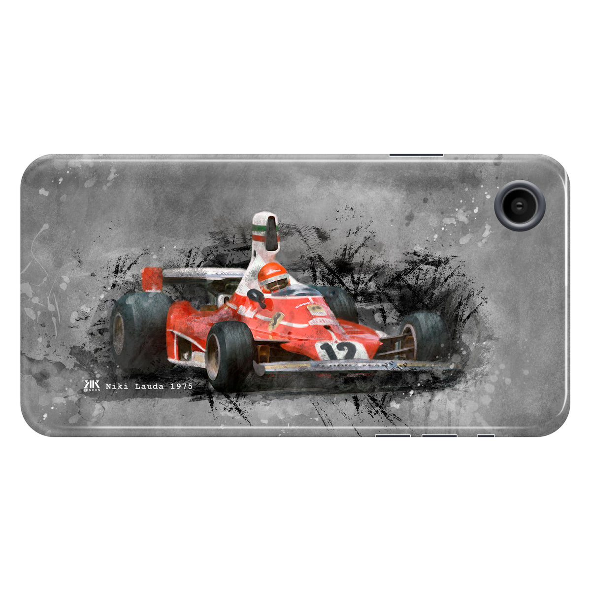 Niki Lauda Ferrari 1975 F1 Car Phone Case - Tough Case - iphone-xr