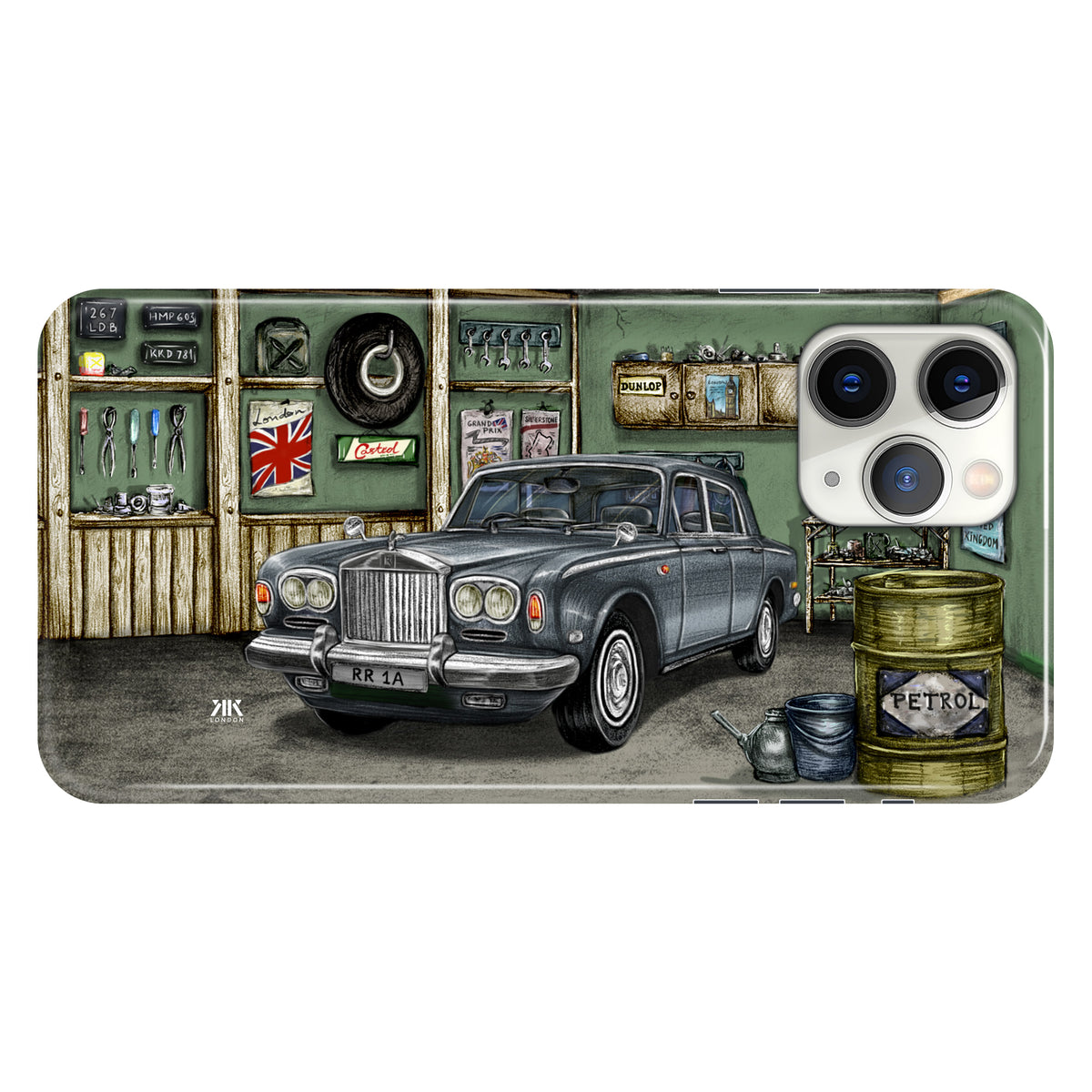 Rolls-Royce Series A1 Grey - Snap Case - iphone-11-pro