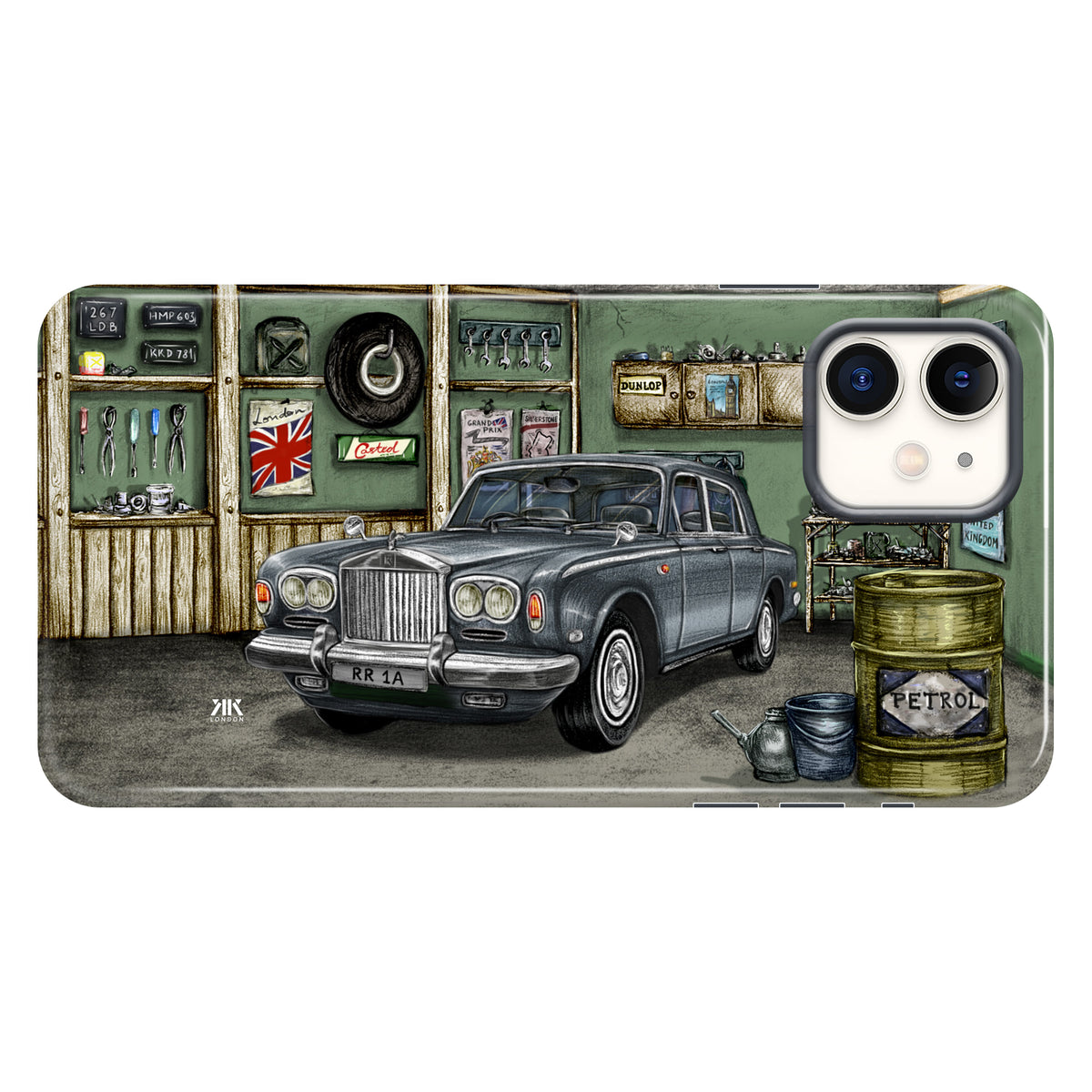 Rolls-Royce Series A1 Grey - Tough Case - iphone-11