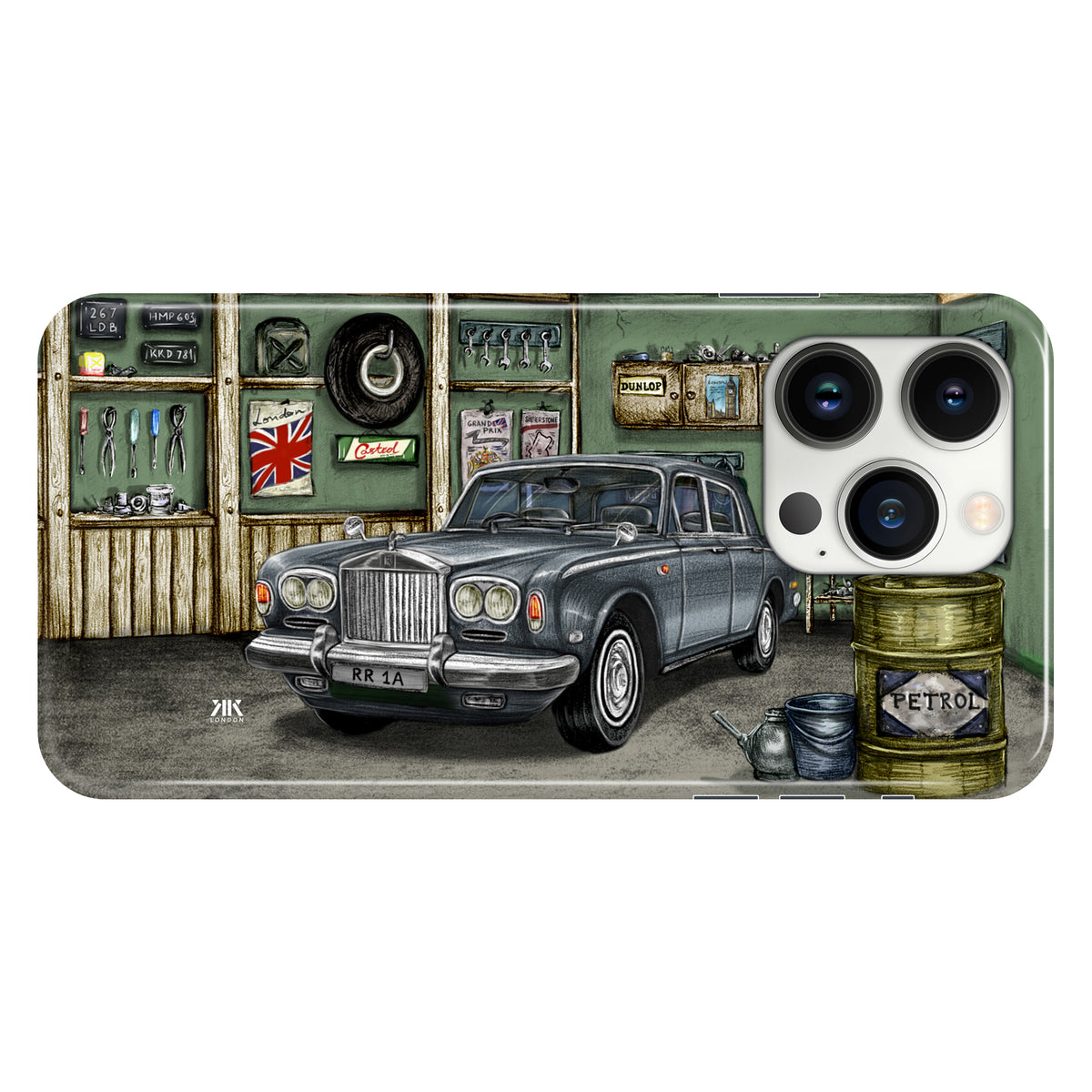 Rolls-Royce Series A1 Grey - Snap Case - iphone-13-pro