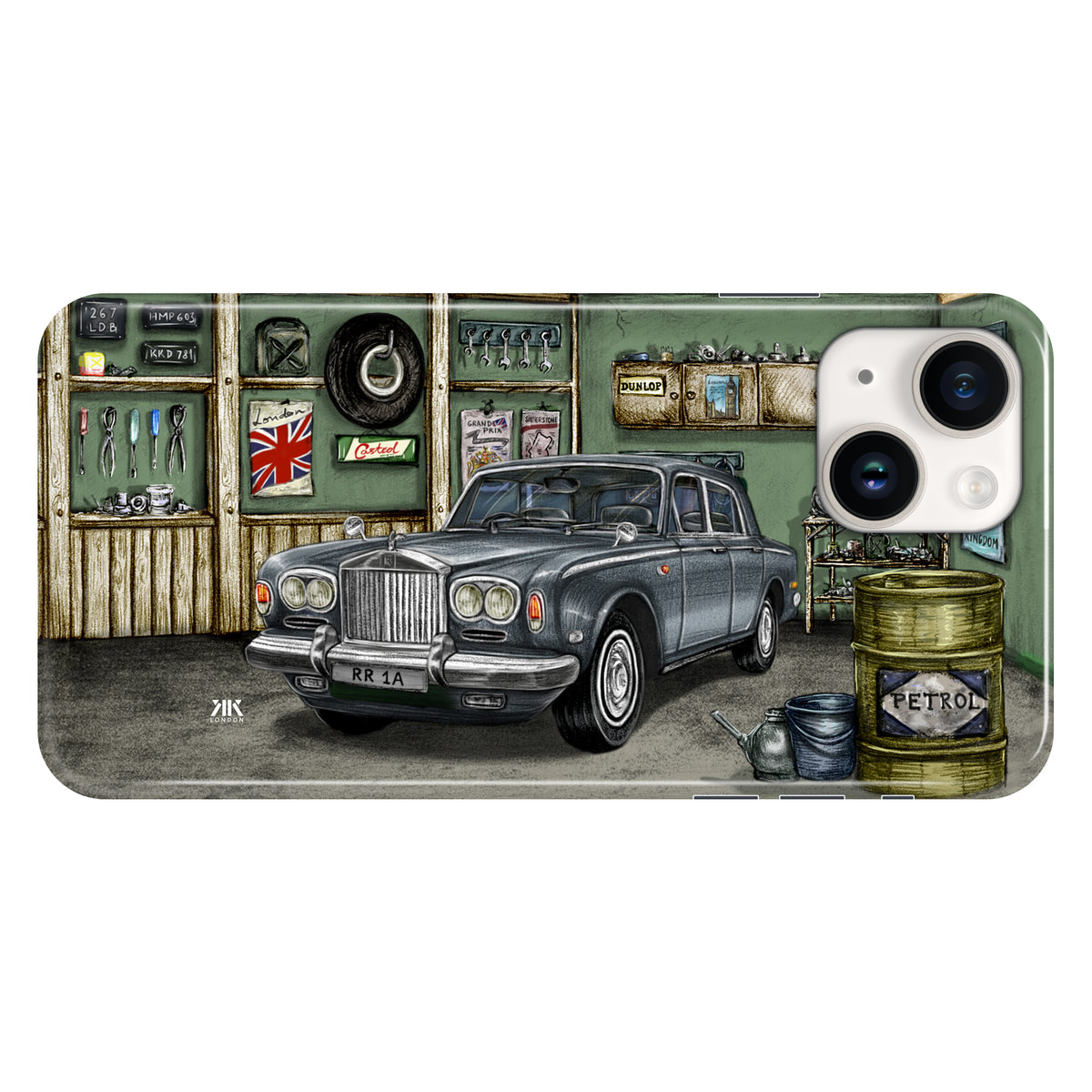 Rolls-Royce Series A1 Grey - Snap Case - iphone-14