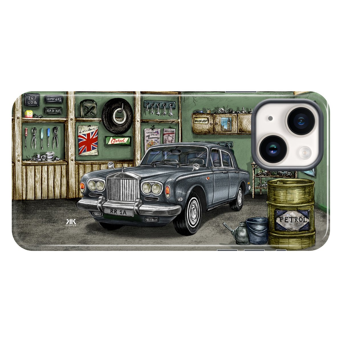 Rolls-Royce Series A1 Grey - Tough Case - iphone-14