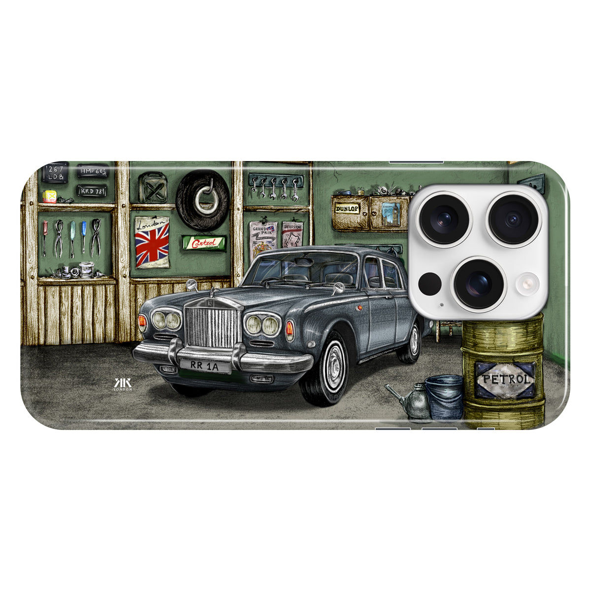 Rolls-Royce Series A1 Grey - Snap Case - iphone-16-pro