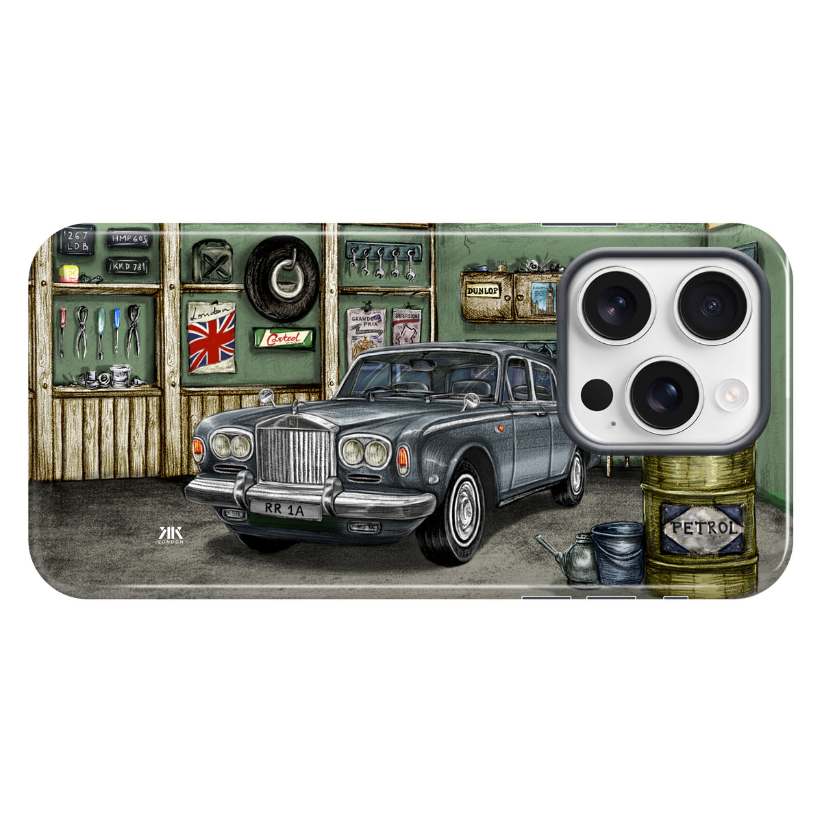 Rolls-Royce Series A1 Grey - Tough Case - iphone-16-pro