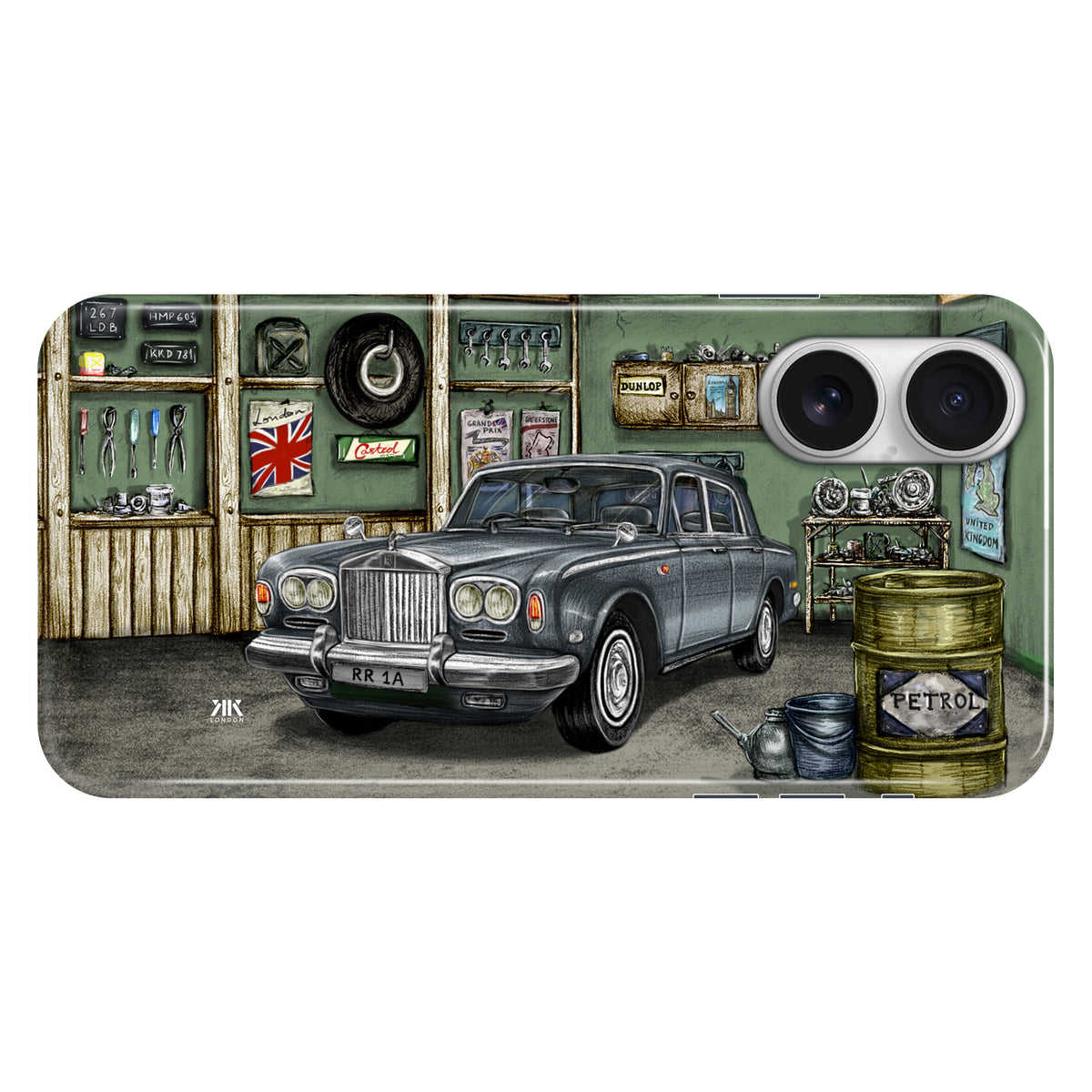 Rolls-Royce Series A1 Grey - Snap Case - iphone-16