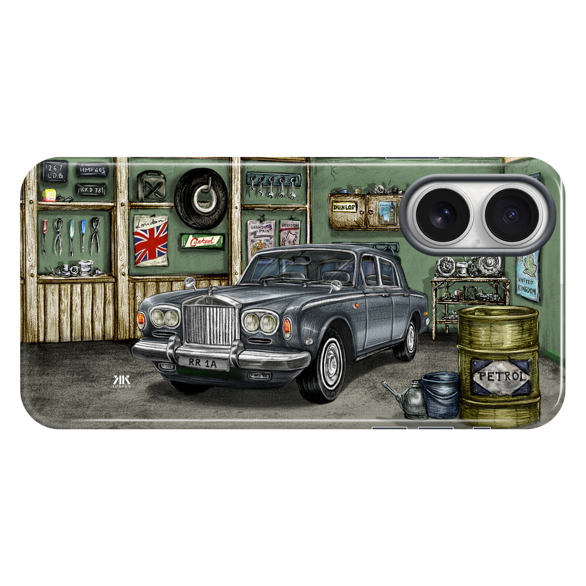 Rolls-Royce Series A1 Grey - Tough Case - iphone-16