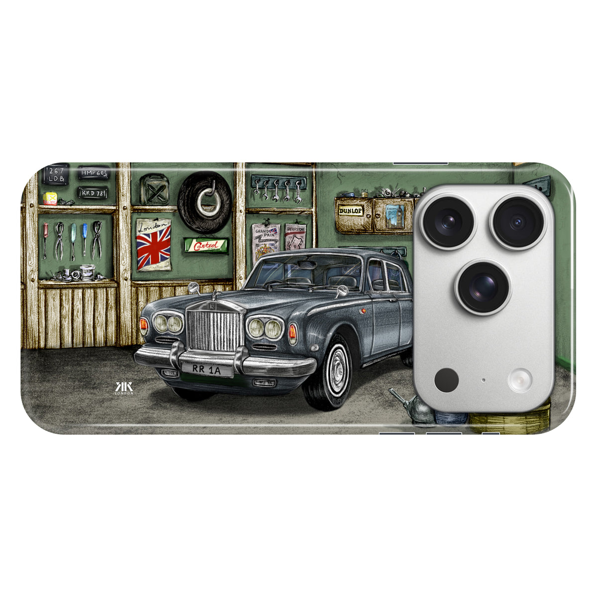 Rolls-Royce Series A1 Grey - Snap Case - iphone-17-pro