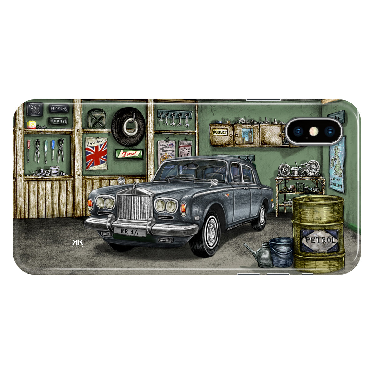 Rolls-Royce Series A1 Grey - Snap Case - iphone-x