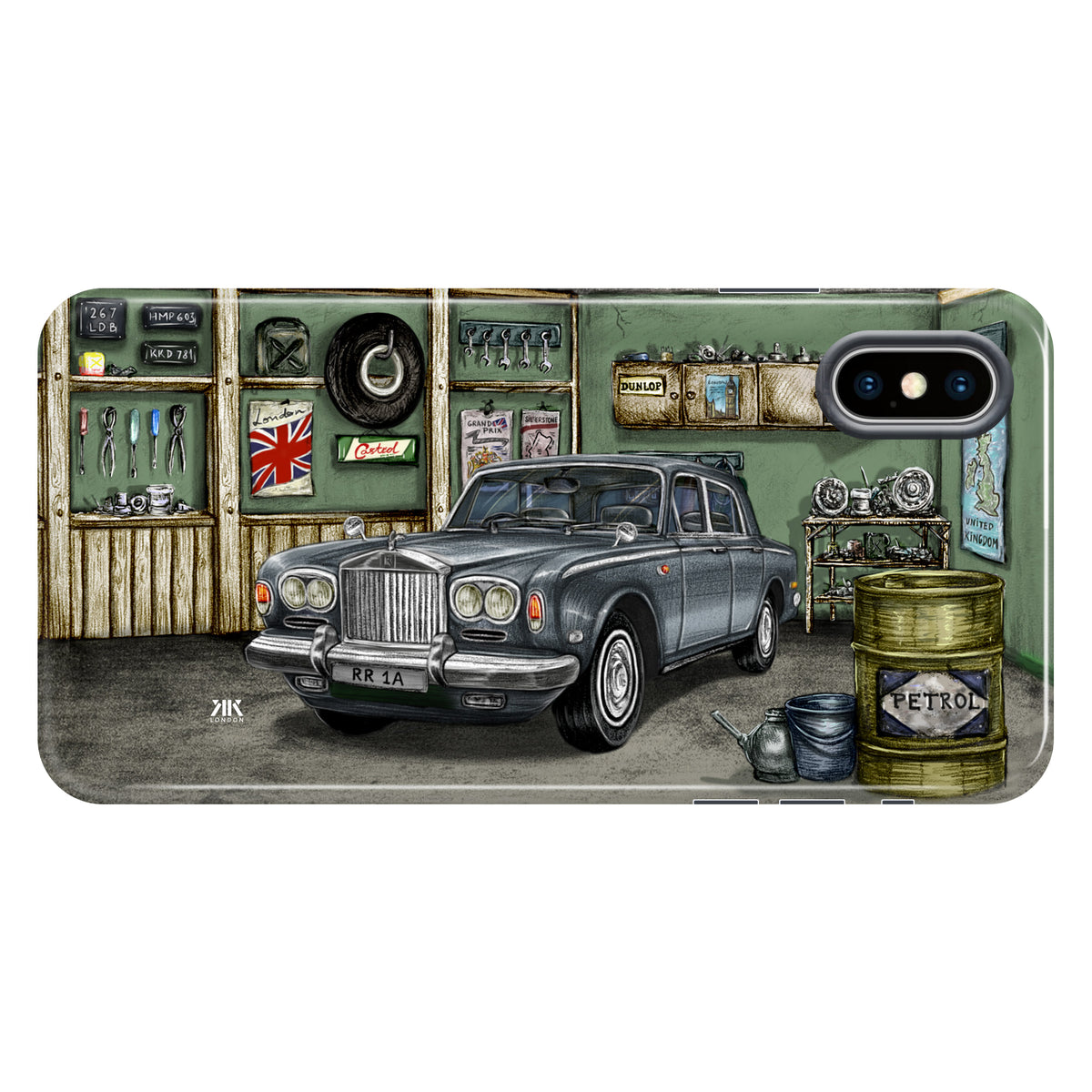 Rolls-Royce Series A1 Grey - Tough Case - iphone-x