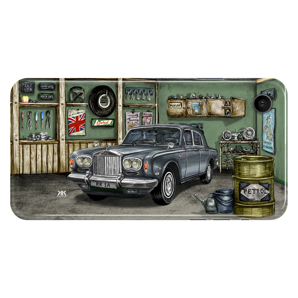 Rolls-Royce Series A1 Grey - Snap Case - iphone-xr